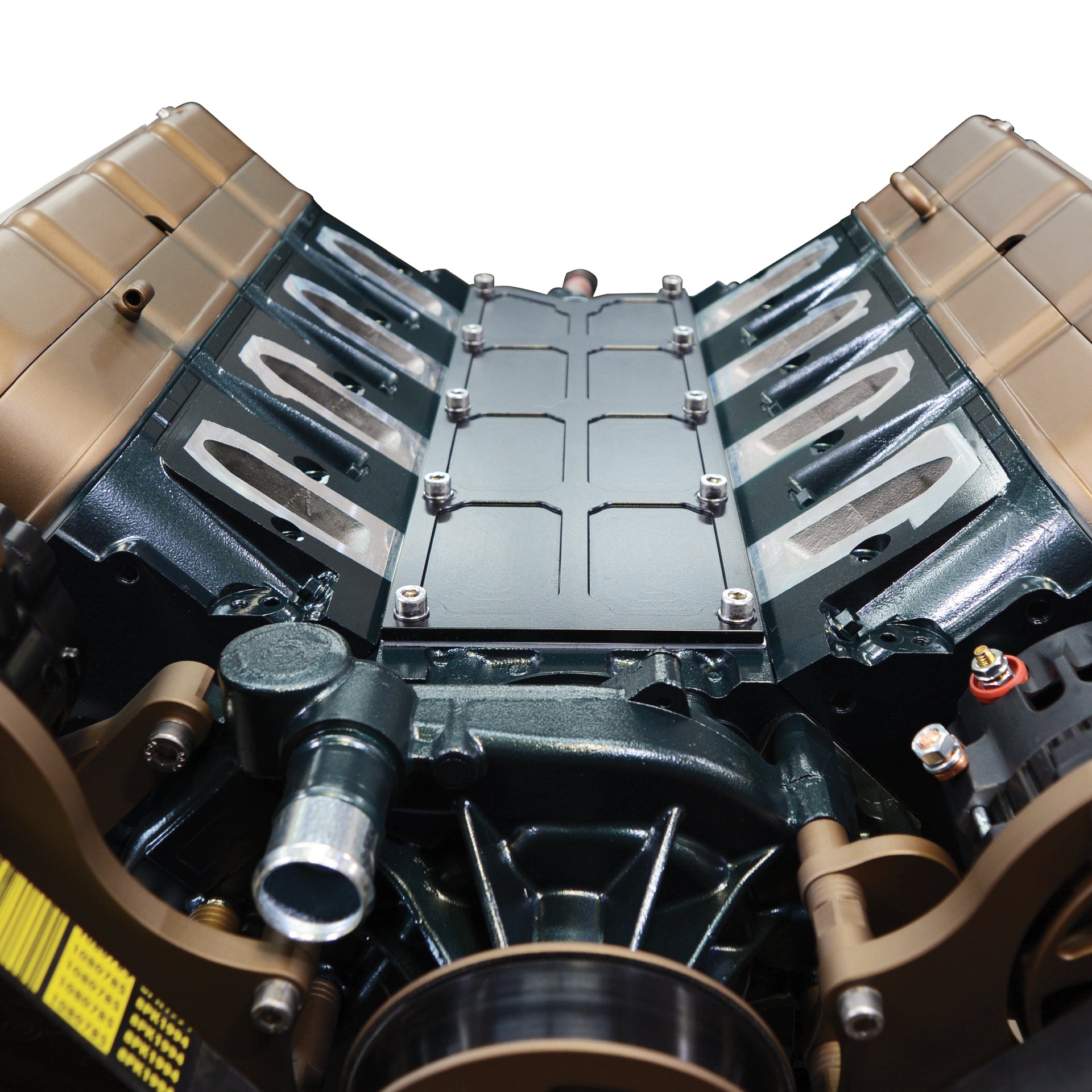 LS1 / LS6 Valley Cover Plate - Octogon – Eddie Motorsports