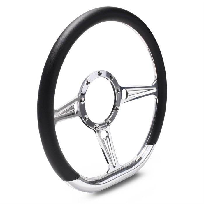 PSI Circuit D Shaped Billet Steering Wheel 13-1/2