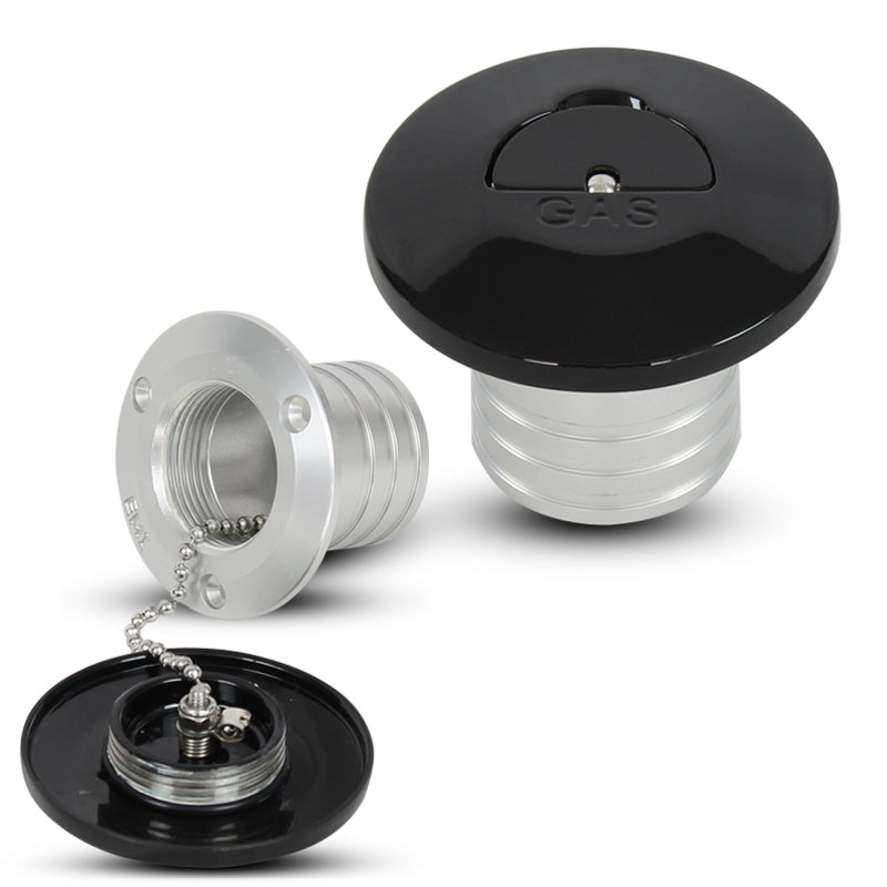 Gas Fill Flip Tab Stainless Steel Vented 1-1/2