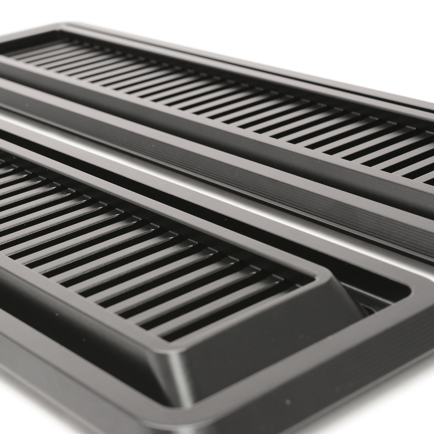 Hood Vents SS Billet Aluminum 1967-69 Camaro - Ladder – Eddie