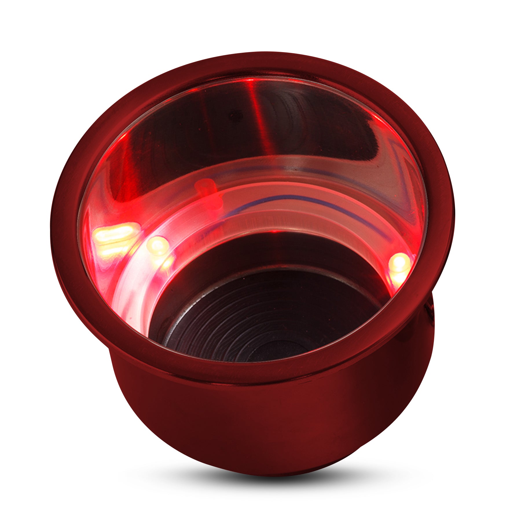 トシヨコモ324RボディLED付き Drink Holder Stainless Steel - Red LED – Eddie Motorsports